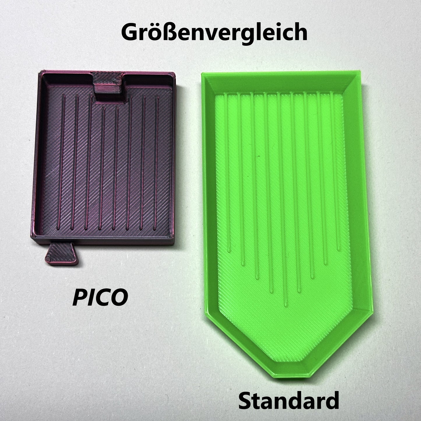 PICO MAX: Magnetischer Diamond Painting Turm - Aufbewahrung für bis zu 30 Schiffchen inklusive Schiffchen